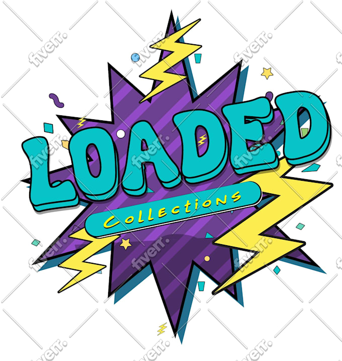 Design pop, 70s, 80s, 90s, retro and typography logo for you